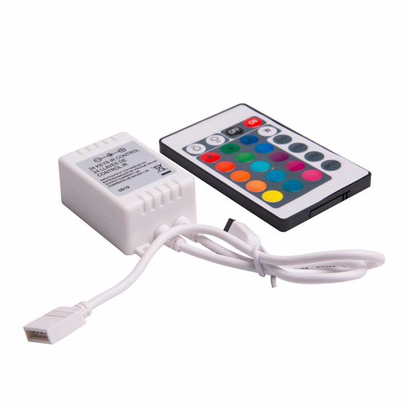 24鍵(jiàn)RGBW紅(hóng)外LED控制器